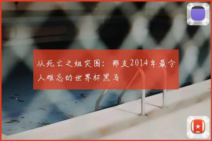 从死亡之组突围：那支2014年最令人难忘的世界杯黑马
