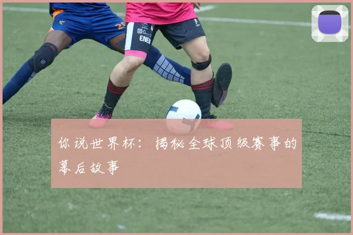 你说世界杯：揭秘全球顶级赛事的幕后故事