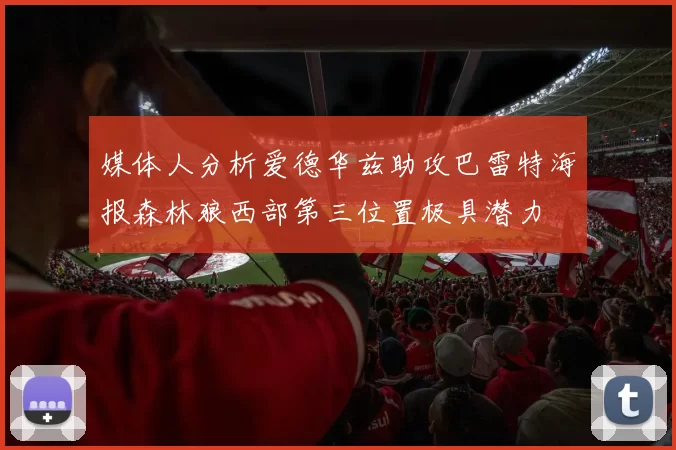 媒体人分析爱德华兹助攻巴雷特海报森林狼西部第三位置极具潜力